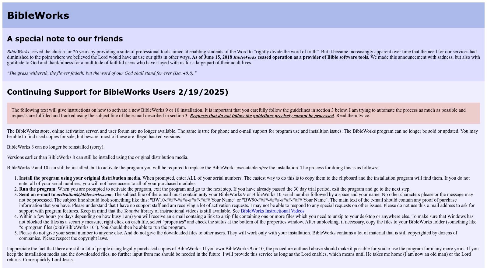 BibleWorks