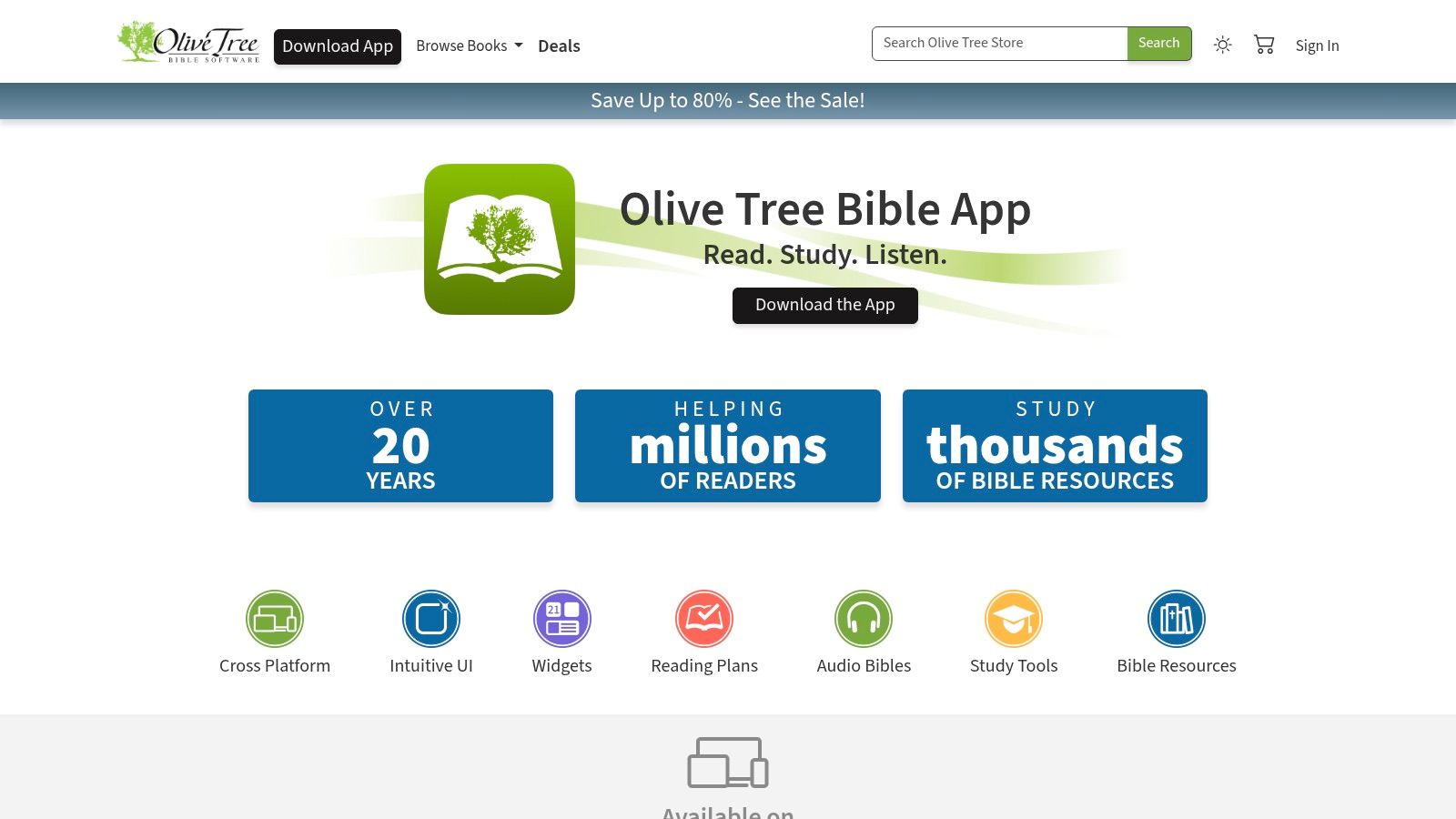 Olive Tree Bible App