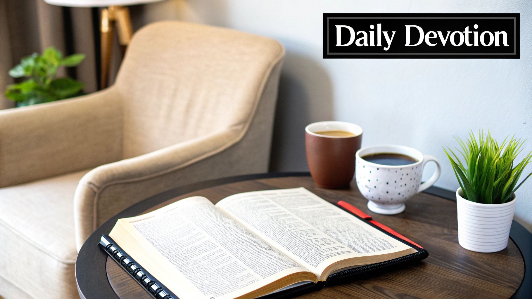 Establish a Regular Bible Study Routine