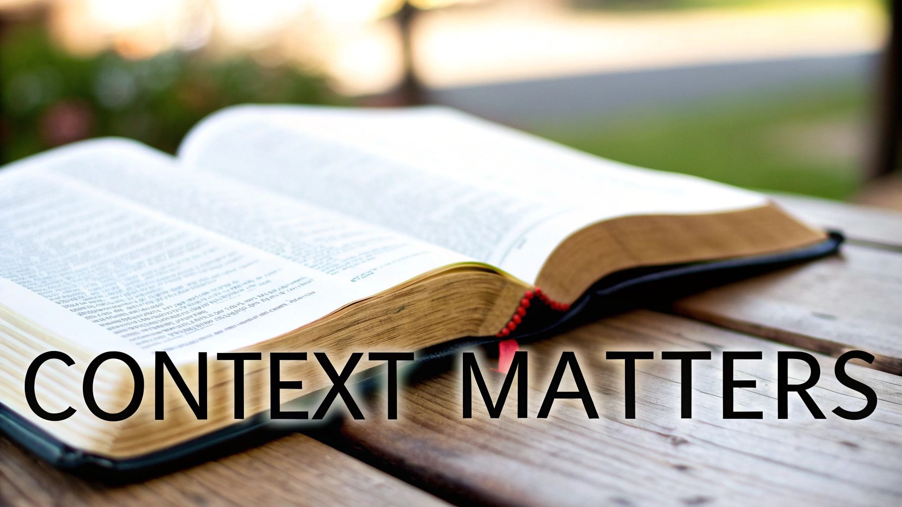 The Evolving Landscape of Scripture Interpretation